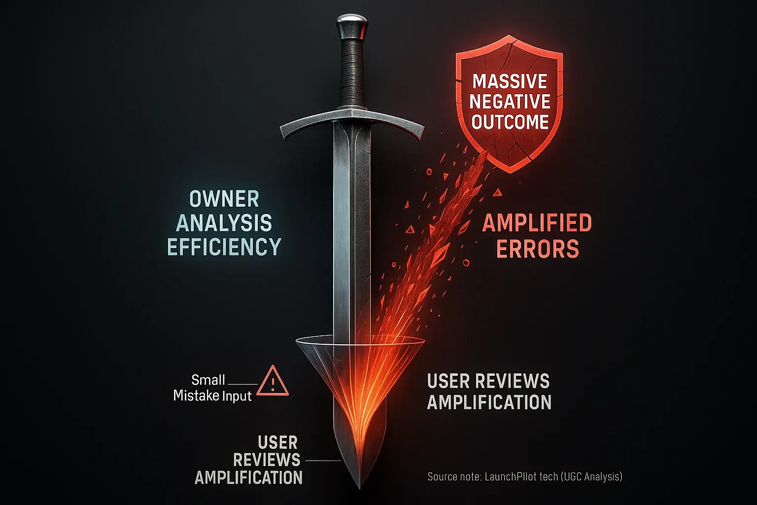 Double-edged sword: community analysis efficiency vs. amplified errors; small mistakes lead to massive negative outcomes.