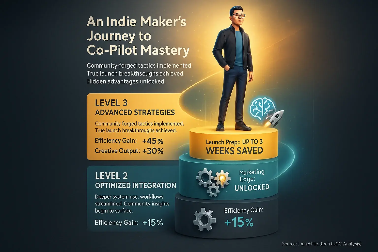 Indie maker levels up data analysis via co-pilot: basic automation to advanced strategies, boosting efficiency & creativity.
