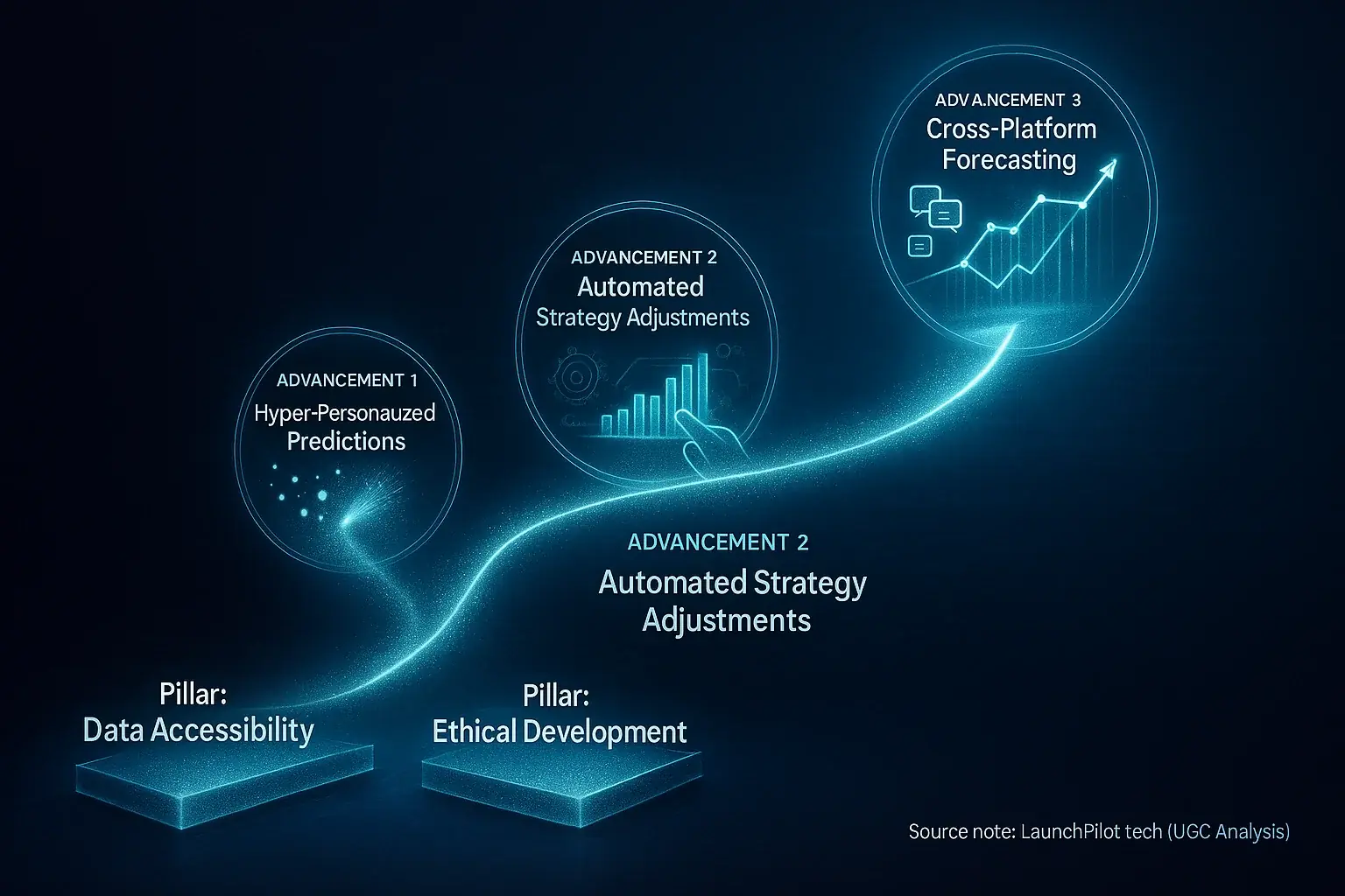 Conceptual roadmap: future indie predictive review tech—hyper-personalization, automated strategy, cross-platform forecasts.